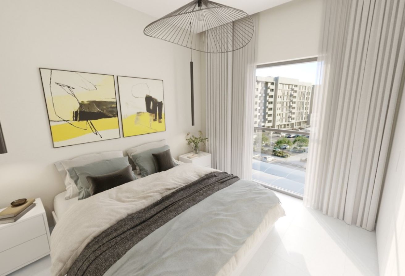 Two-bedroom resale unit in Reeman Living with bright layout and January 2025 handover.