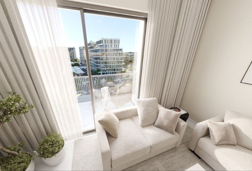 Reeman Living II 2BR apartment for sale in Al Shamkha with modern interior.