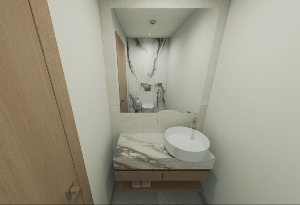 2 bedroom beachfront apartment with pool view at The Beach House, Fahid Island Abu Dhabi