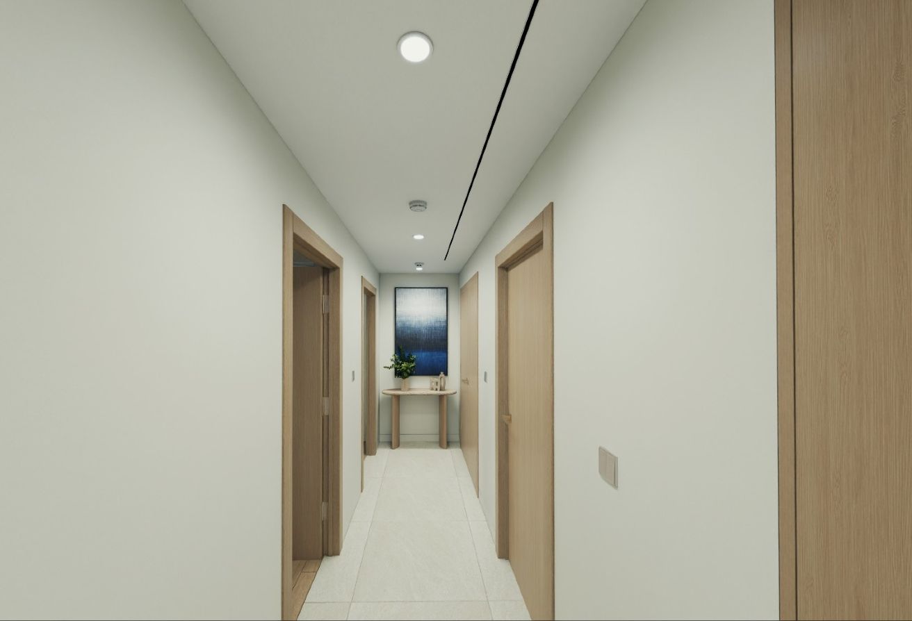 2 bedroom beachfront apartment with pool view at The Beach House, Fahid Island Abu Dhabi