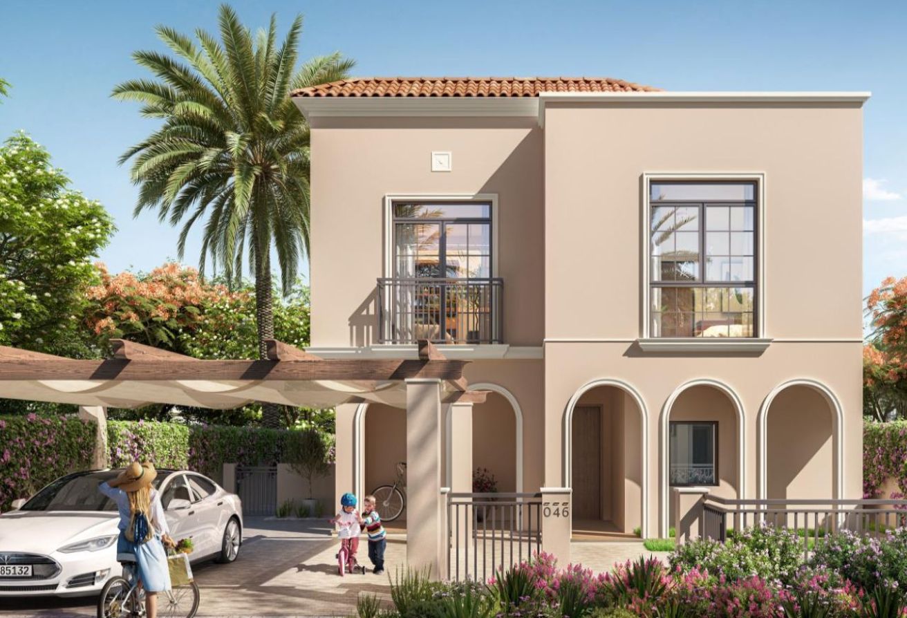 Yas Park Gate 4 bedroom corner villa single row Yas Island