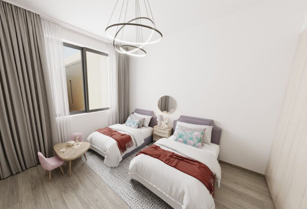 Yas Park Gate 4 bedroom corner villa single row Yas Island