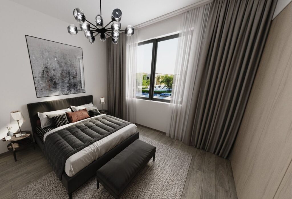 Yas Park Gate 4 bedroom corner villa single row Yas Island