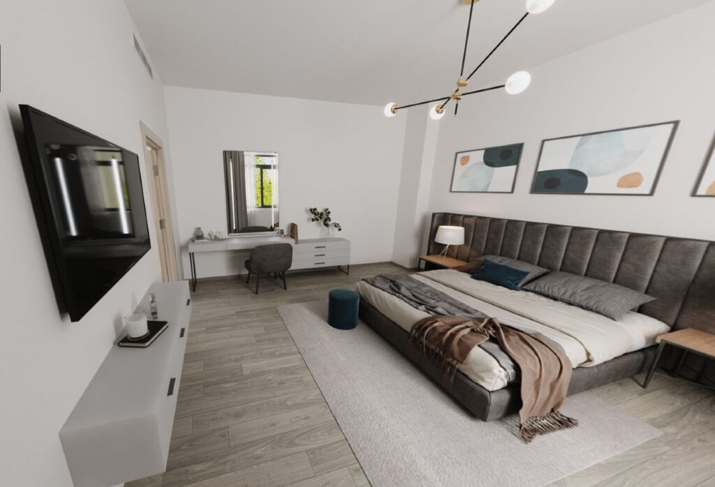 Yas Park Gate 4 bedroom corner villa single row Yas Island