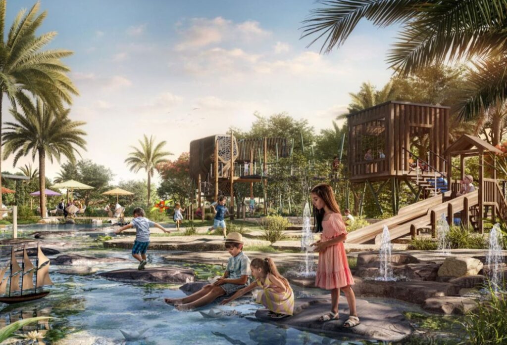 Yas Park Gate 4 bedroom corner villa single row Yas Island