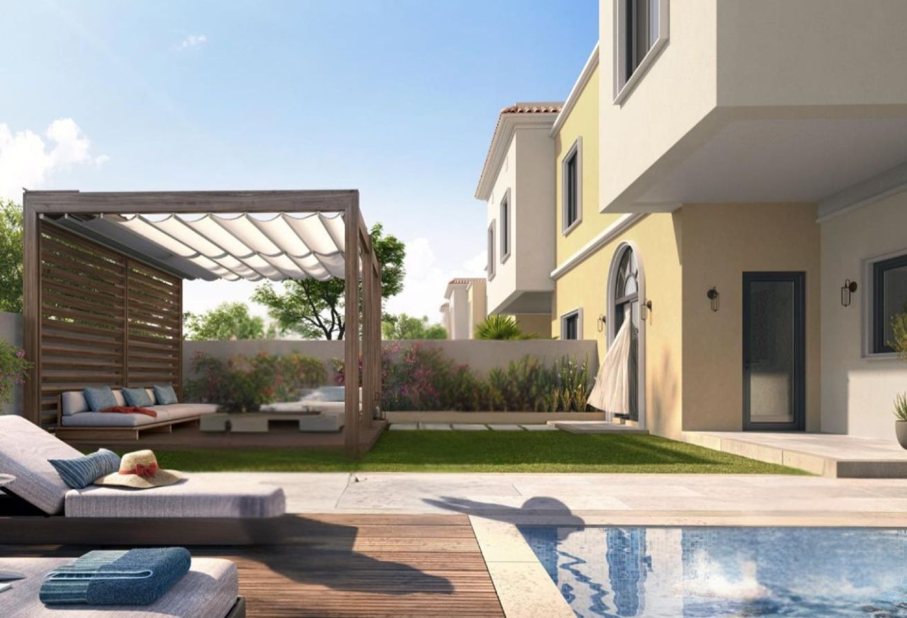 Yas Park Gate 4 bedroom corner villa single row Yas Island