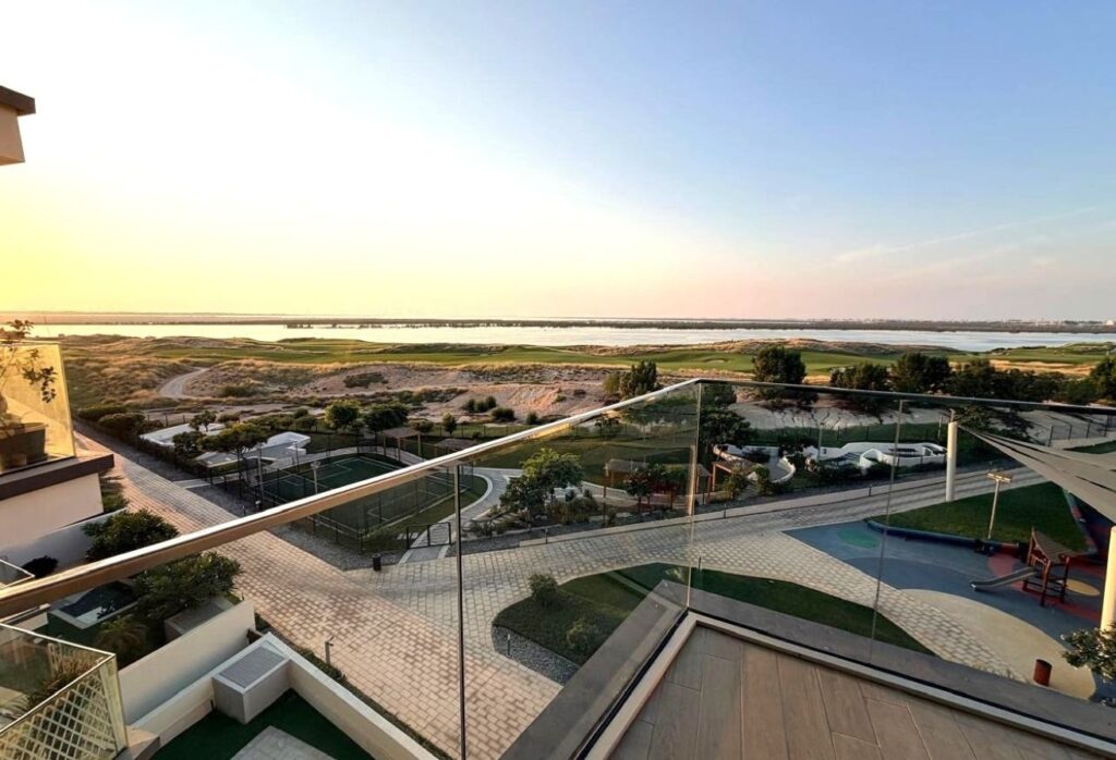 Mayan 1 Yas Island 3 bedroom apartment with beach and golf view
