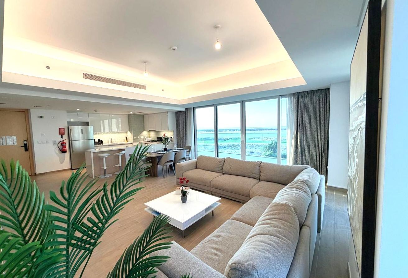 Mayan 1 Yas Island 3 bedroom apartment with beach and golf view
