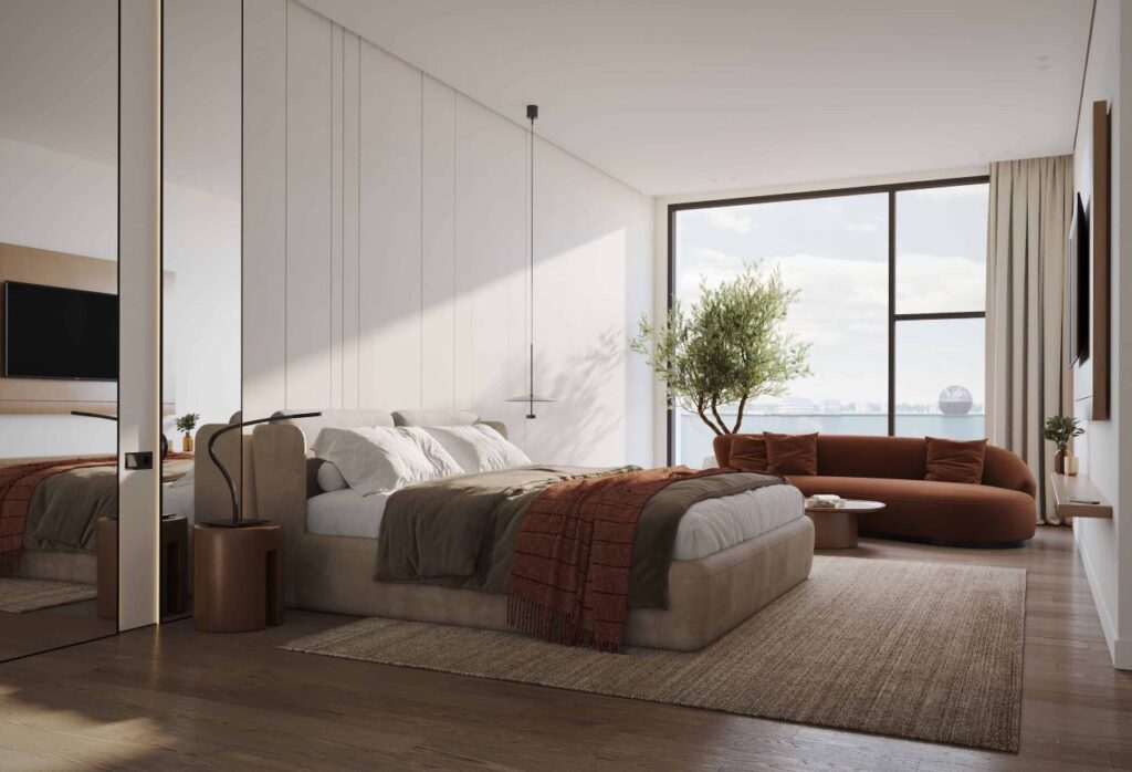 Waterfront studio Selina Bay Yas Bay with terrace