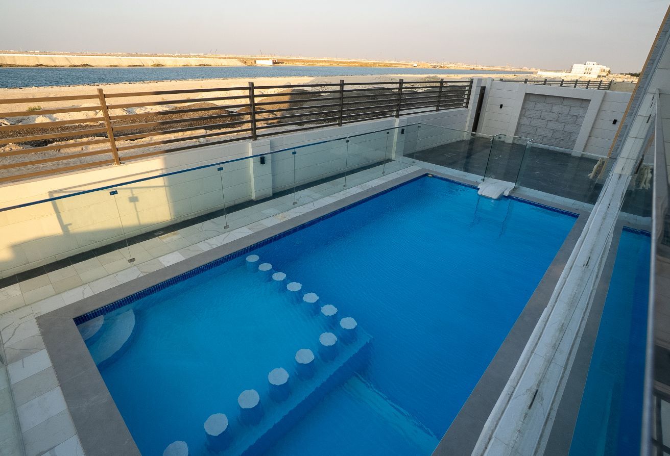 Lea Yas Acres 6BR ultra luxury sea view villa Abu Dhabi