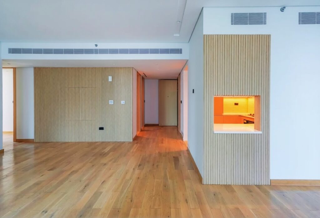 Reem Nine luxury apartment Al Reem Island balcony view