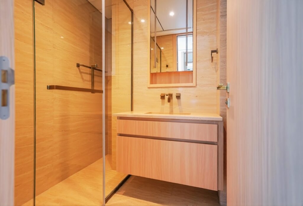 Reem Nine luxury apartment Al Reem Island balcony view