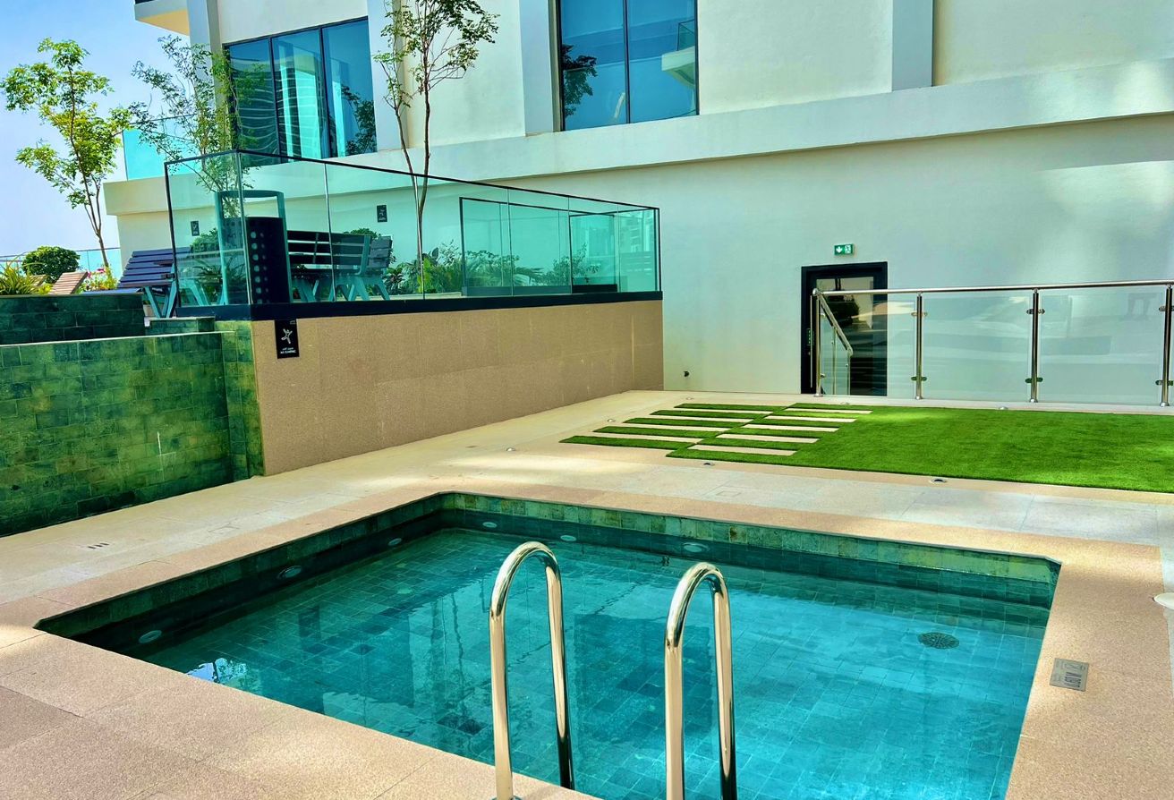 Reem Nine luxury apartment Al Reem Island balcony view