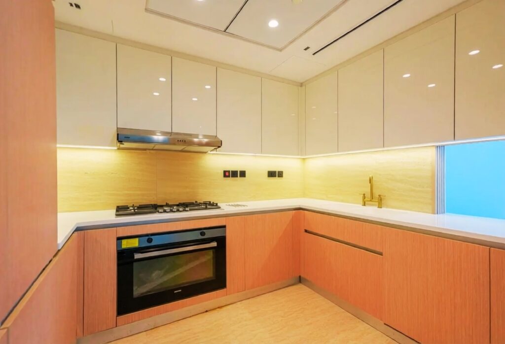 Reem Nine luxury apartment Al Reem Island balcony view