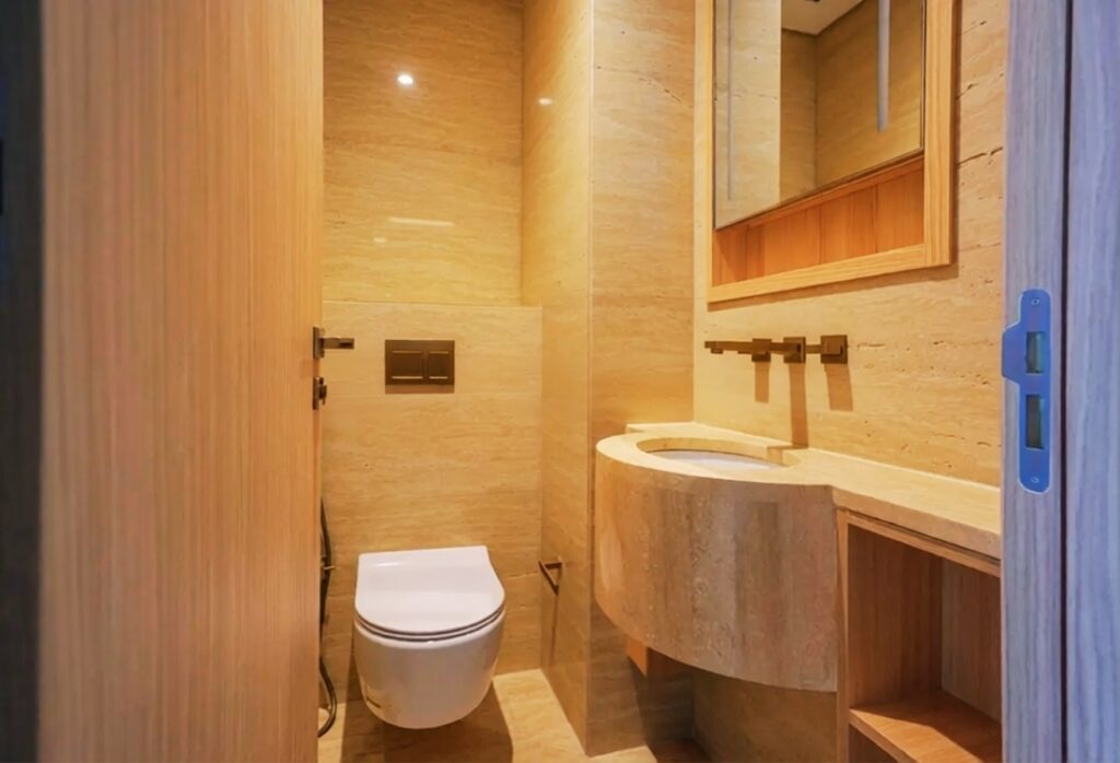 Reem Nine luxury apartment Al Reem Island balcony view