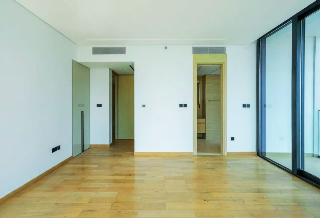 Reem Nine luxury apartment Al Reem Island balcony view