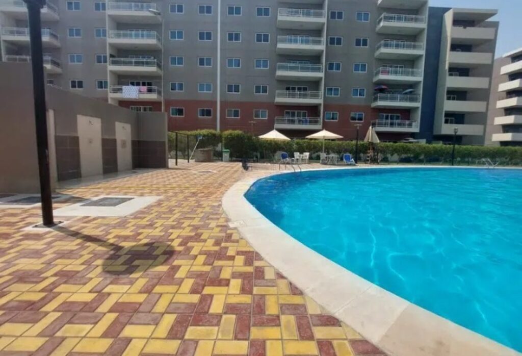 Al Reef Downtown 2 bedroom apartment balcony rent refund Abu Dhabi