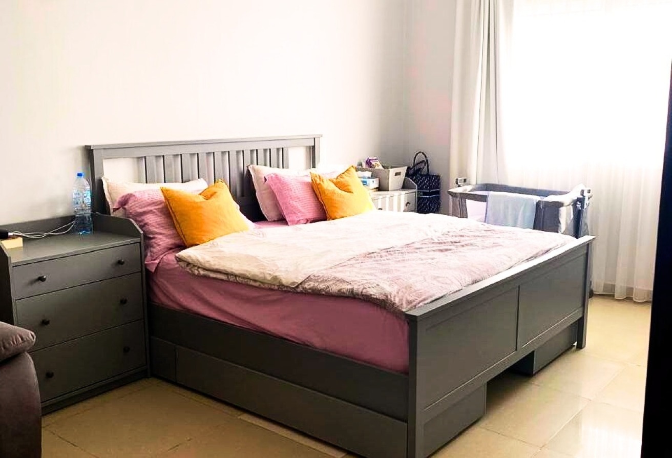 Al Reef apartment 3 bedroom maid pool view investment Abu Dhabi