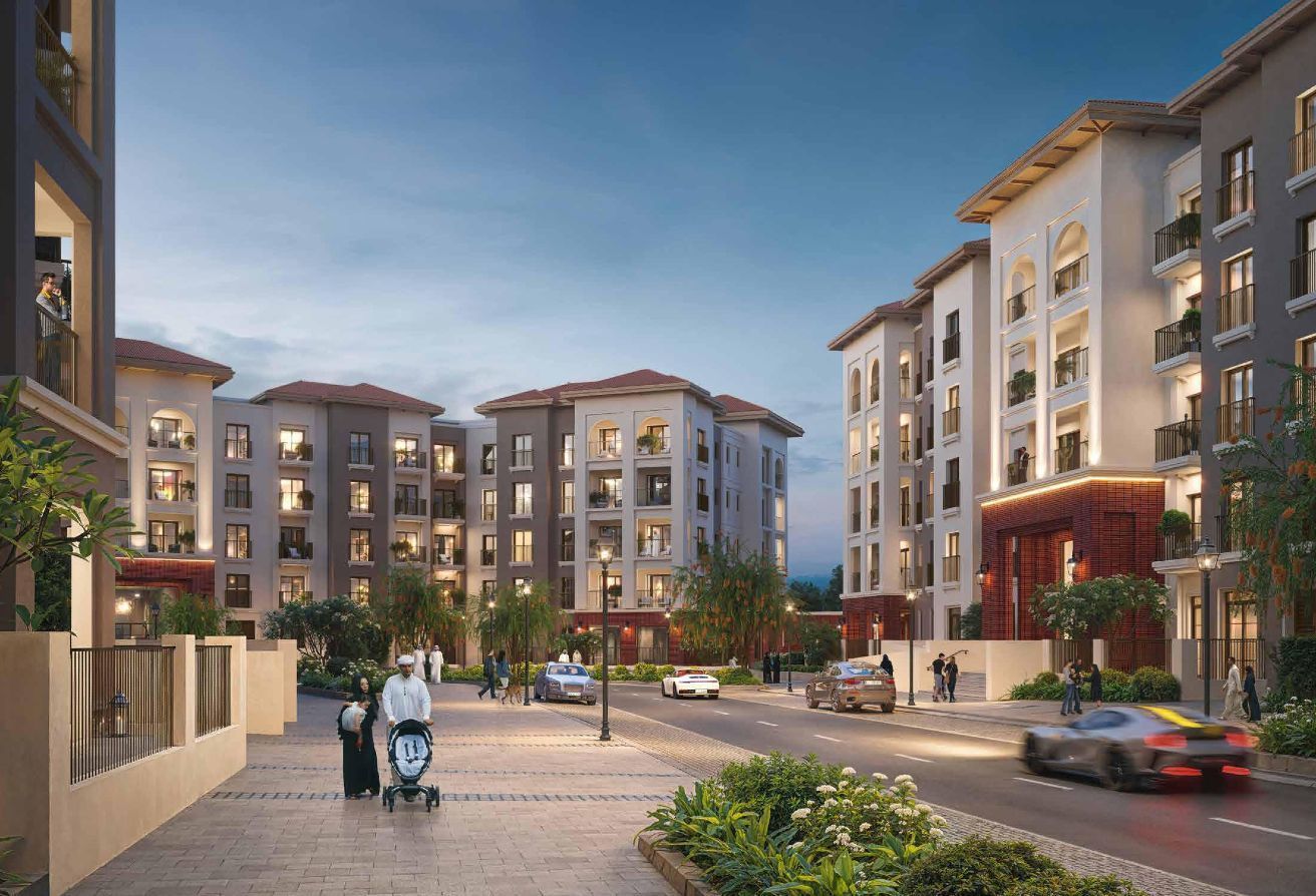 Bloom Living Granada 3 bedroom apartment garden level Zayed City