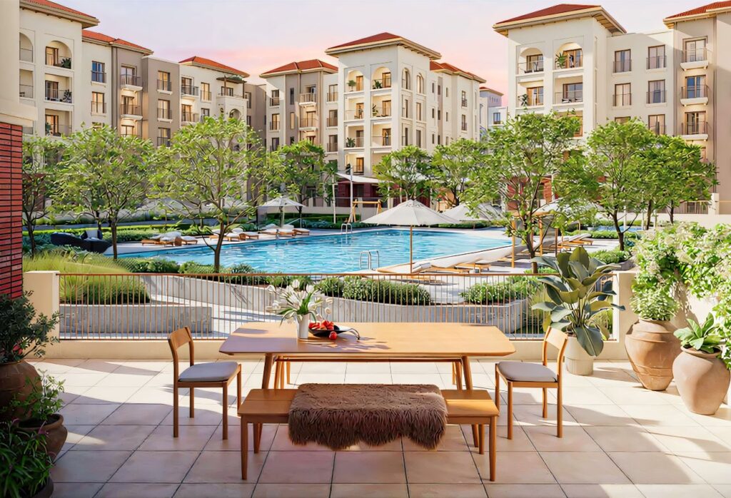 Bloom Living Granada studio apartment Khalifa City C Abu Dhabi