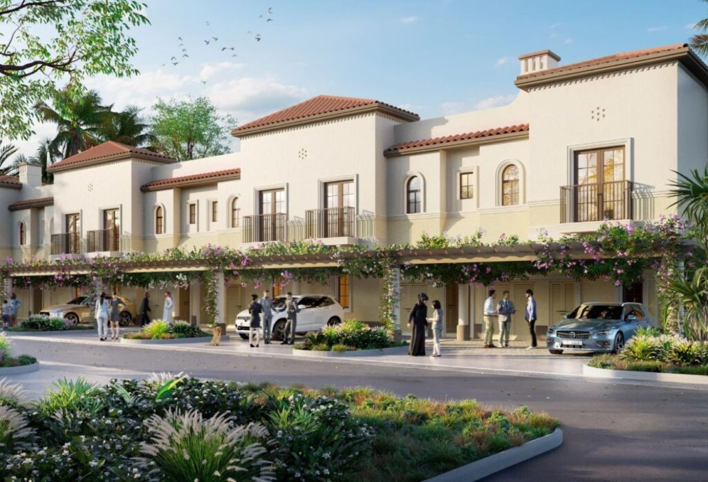 Seville Bloom Living townhouse 3 bedroom investment Abu Dhabi