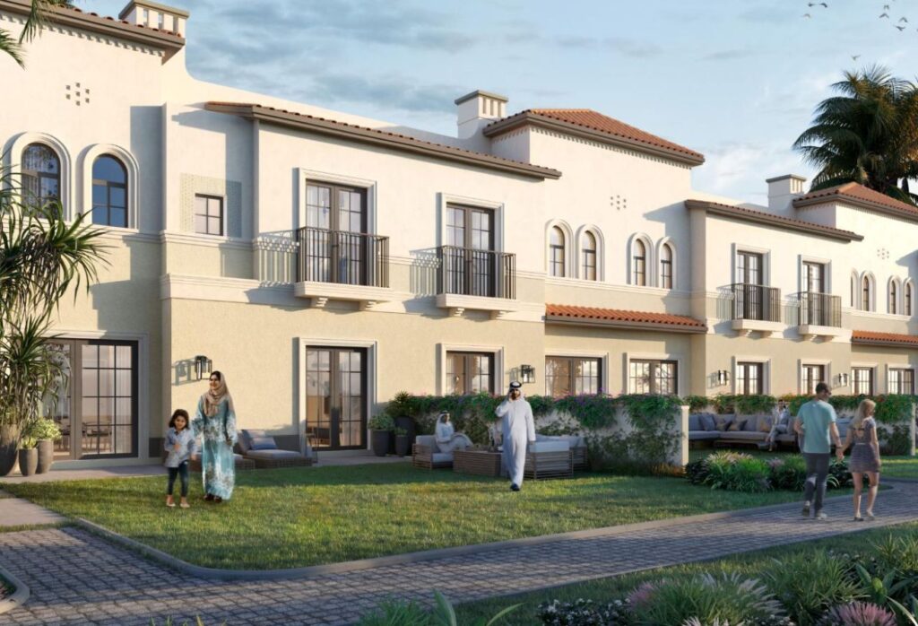 Seville Bloom Living townhouse 3 bedroom investment Abu Dhabi