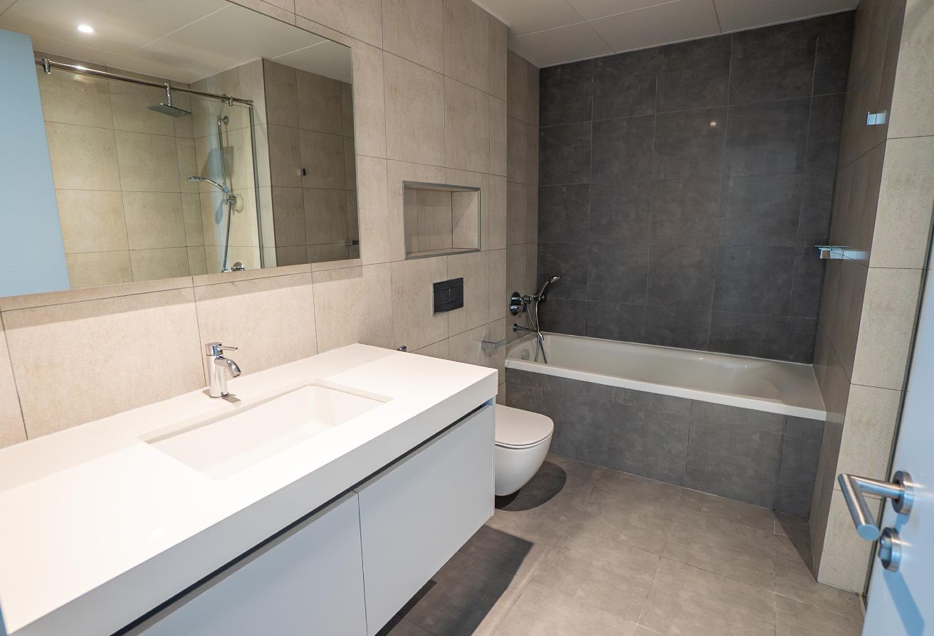 Canal Residence 2 bedroom maid apartment Al Reem Island balcony view