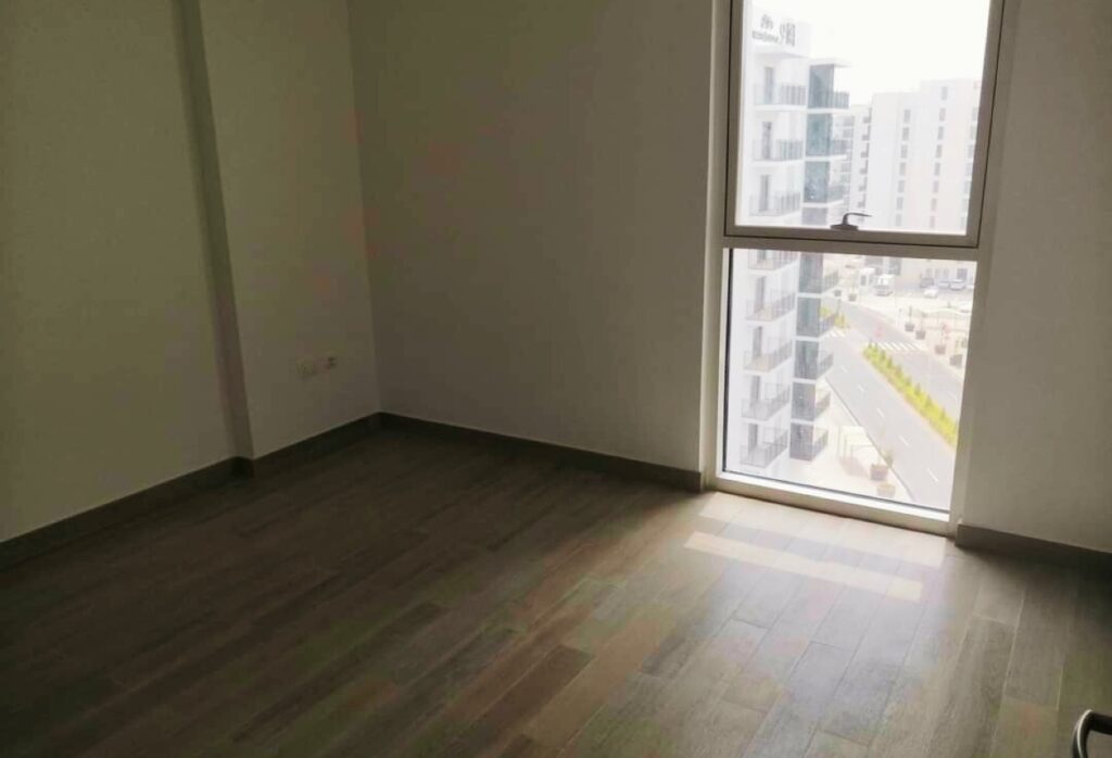 1 bedroom apartment Waters Edge Yas Island balcony view