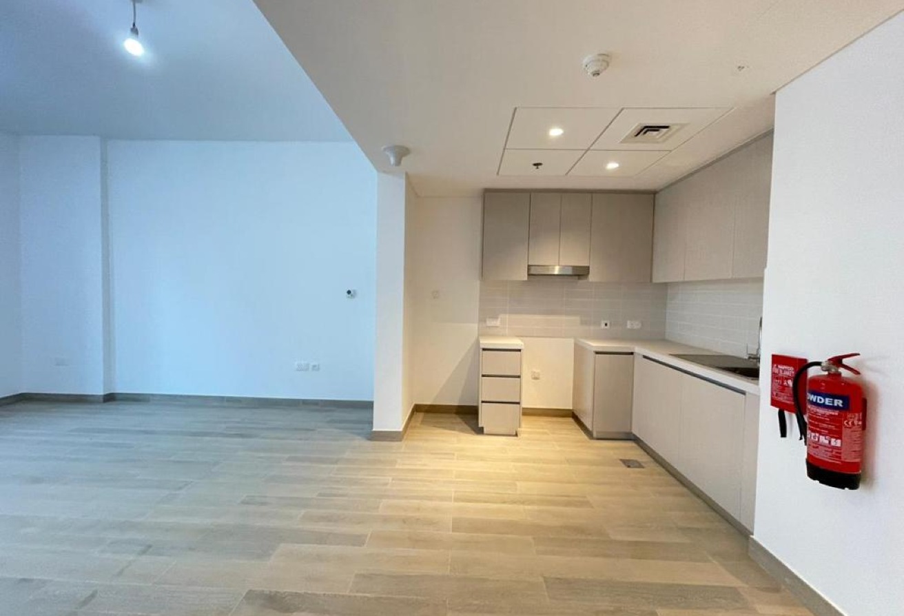 1 bedroom apartment Waters Edge Yas Island balcony view