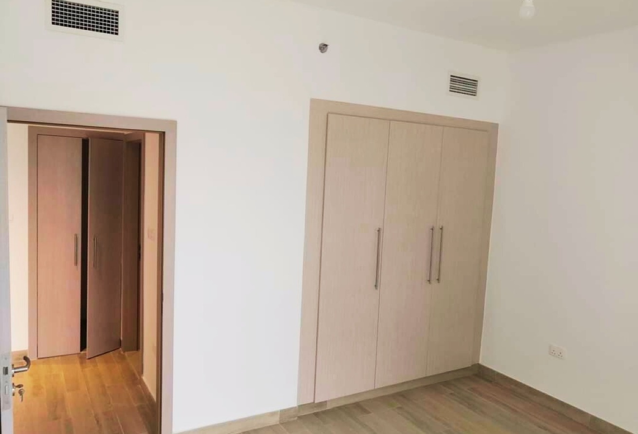 1 bedroom apartment Waters Edge Yas Island balcony view