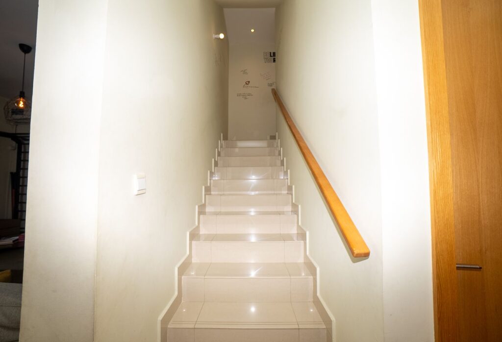 Qattouf Community townhouse Al Raha Gardens private garden