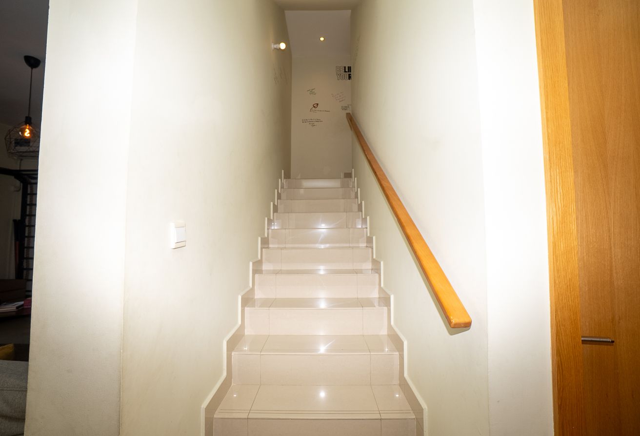 Qattouf Community townhouse Al Raha Gardens private garden