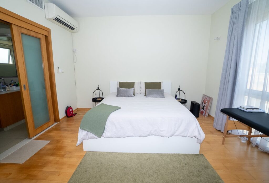 Qattouf Community townhouse Al Raha Gardens private garden