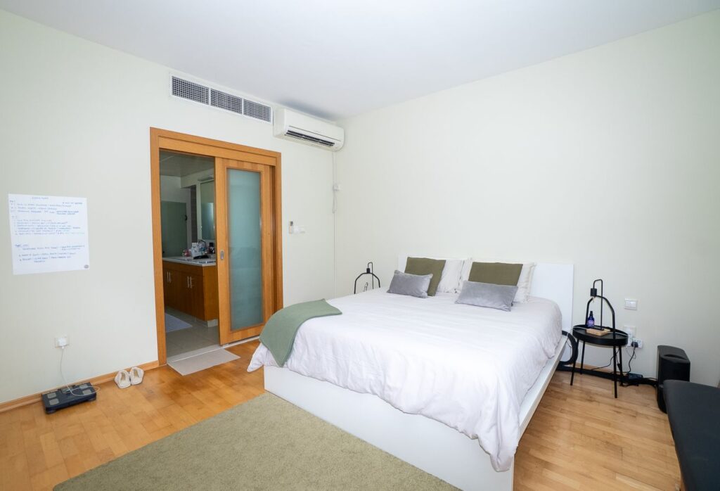 Qattouf Community townhouse Al Raha Gardens private garden