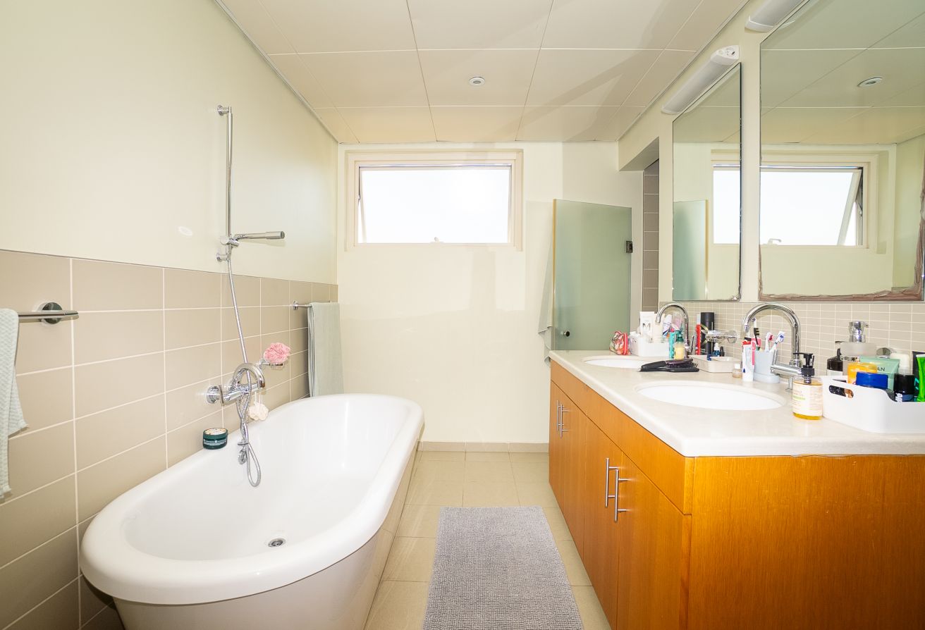 Qattouf Community townhouse Al Raha Gardens private garden