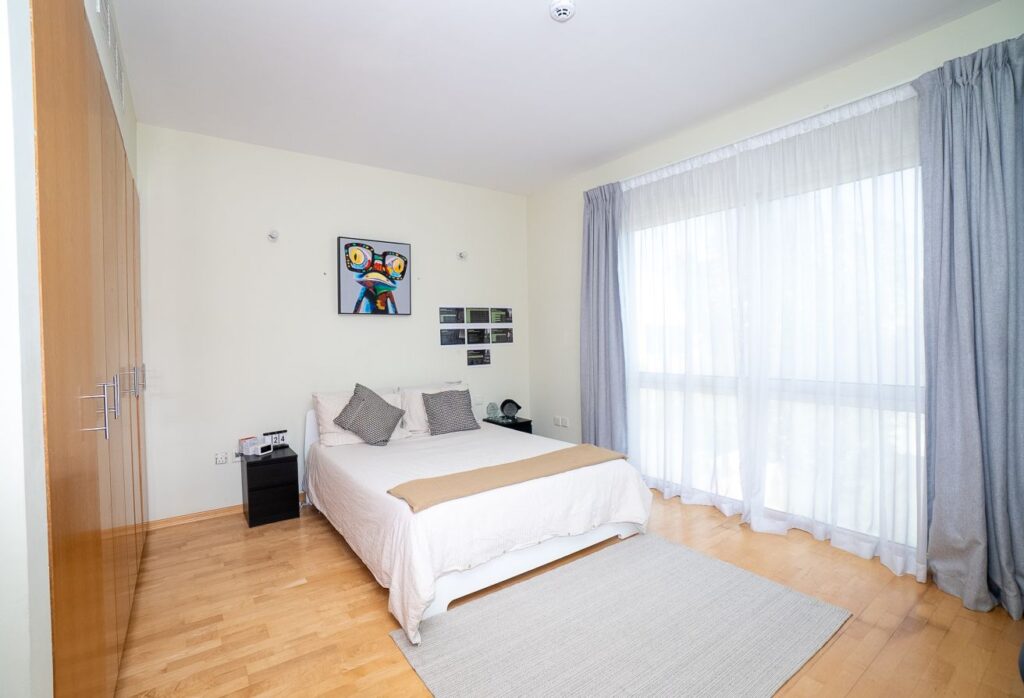 Qattouf Community townhouse Al Raha Gardens private garden