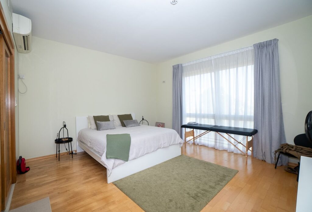 Qattouf Community townhouse Al Raha Gardens private garden