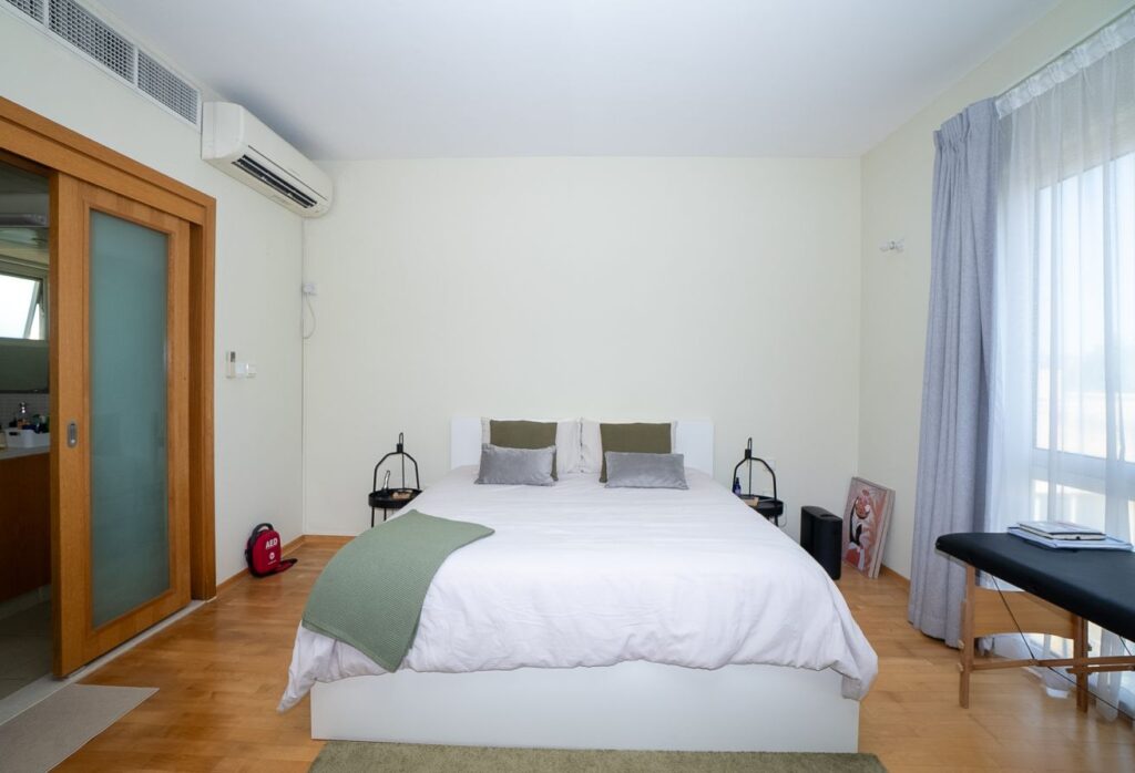 Qattouf Community townhouse Al Raha Gardens private garden