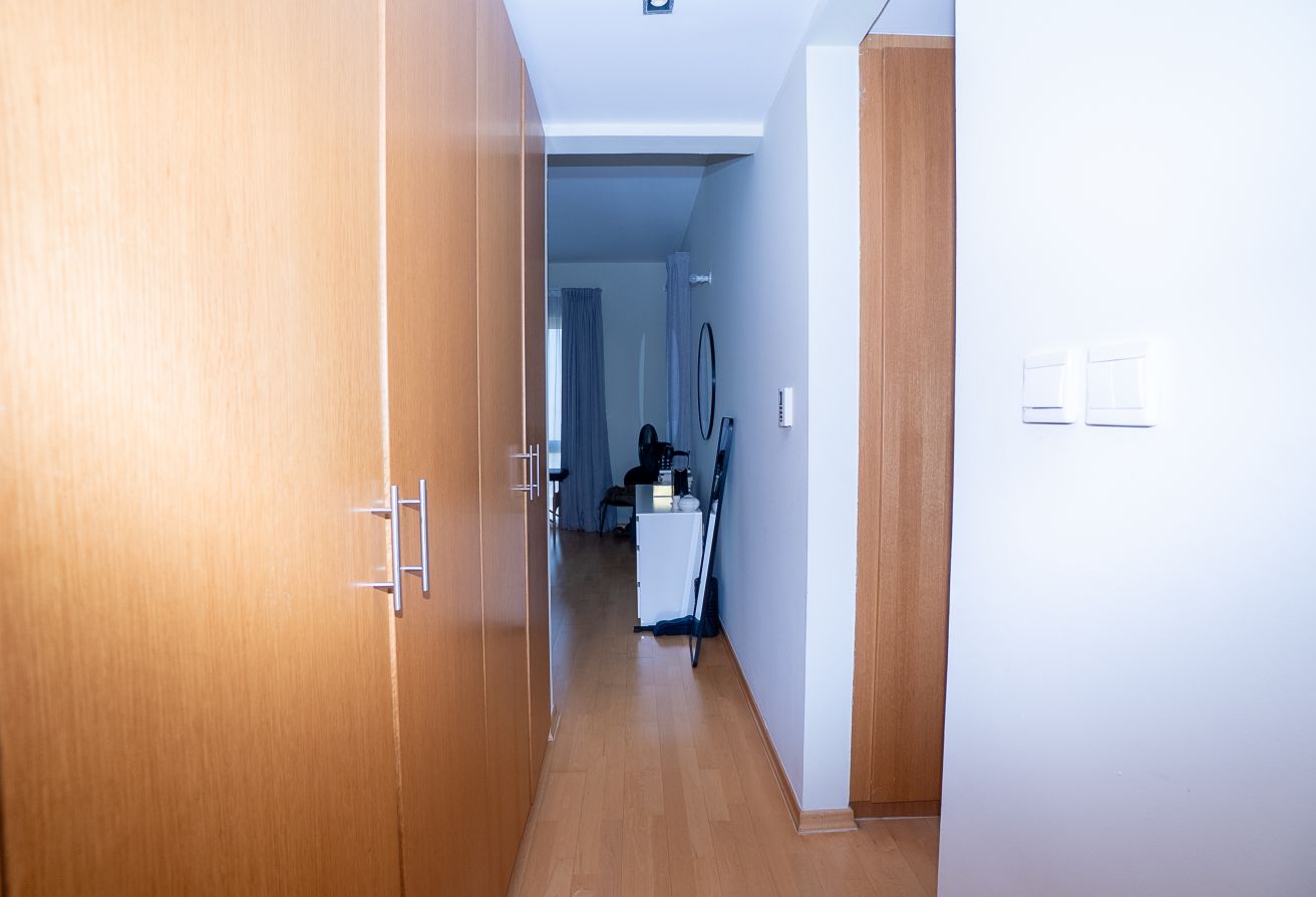 Qattouf Community townhouse Al Raha Gardens private garden