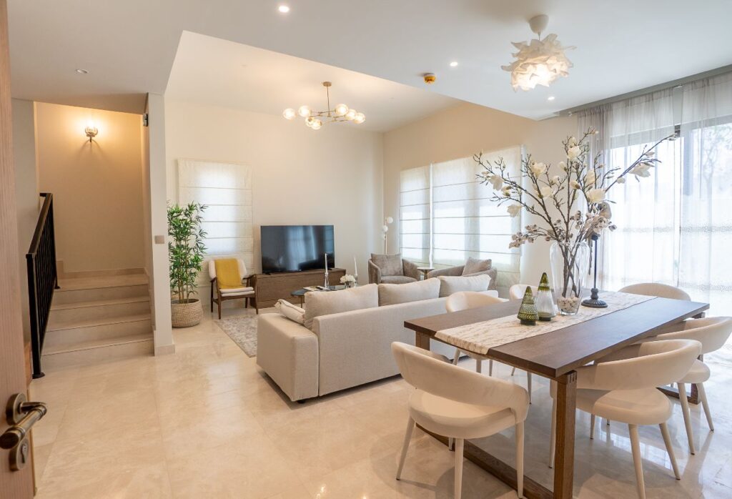 3 bedroom villa Bloom Living Toledo Zayed City garden