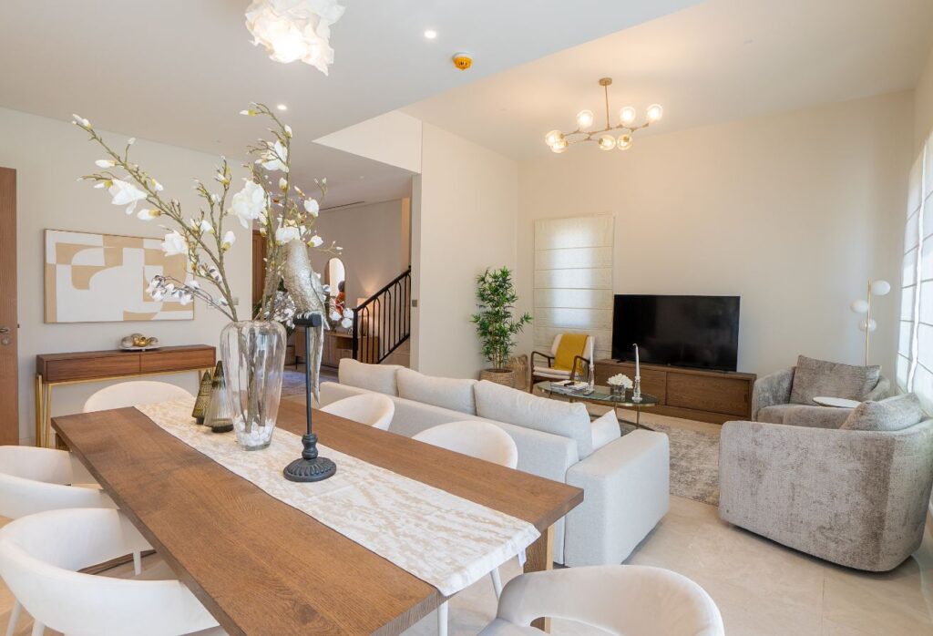 3 bedroom villa Bloom Living Toledo Zayed City garden