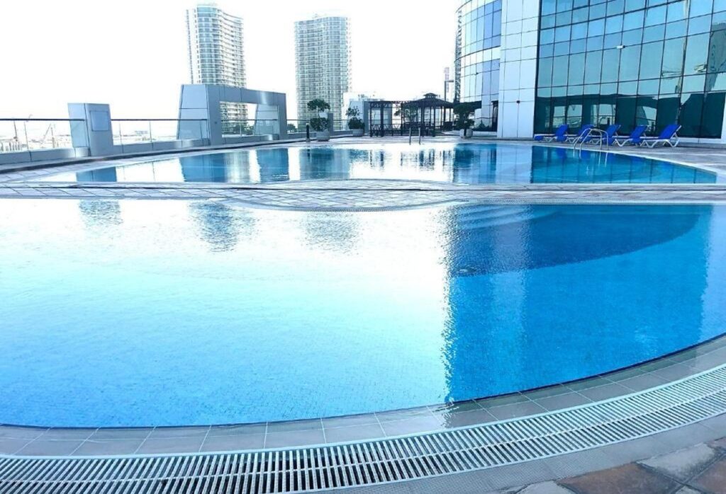 Hydra Avenue Towers studio apartment Al Reem Island community view