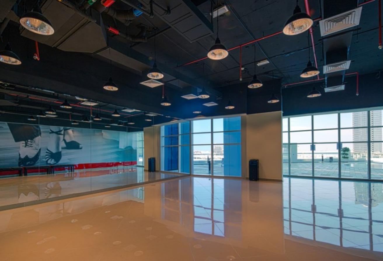 Hydra Avenue Towers studio apartment Al Reem Island community view