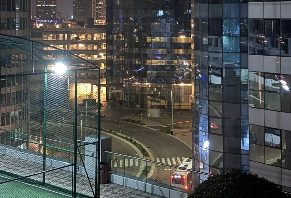 Hydra Avenue Towers studio apartment Al Reem Island community view