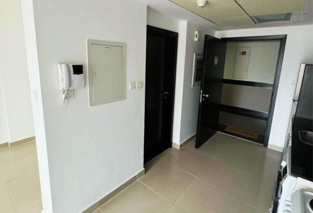 Al Reef Downtown studio apartment retail view Abu Dhabi