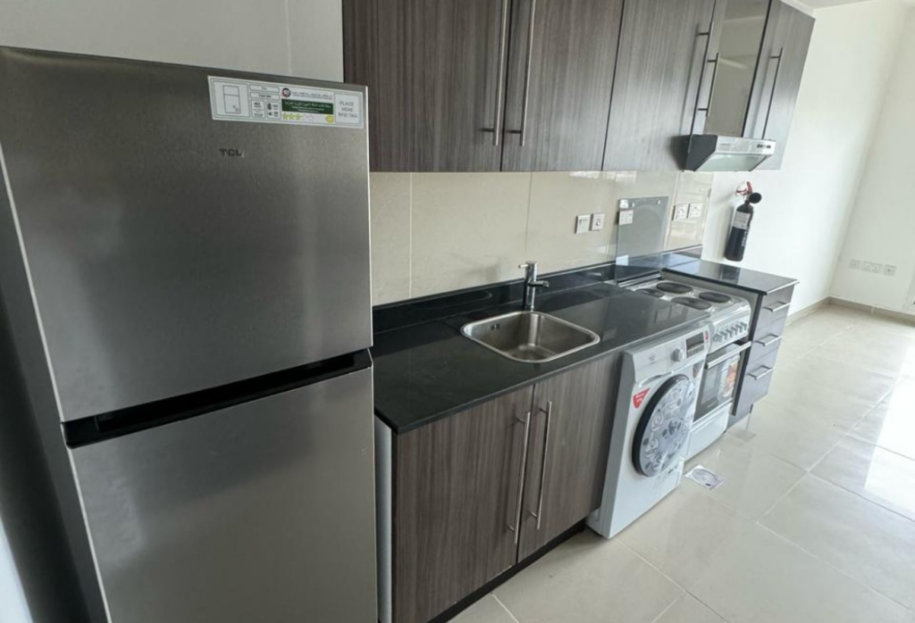 Al Reef Downtown studio apartment retail view Abu Dhabi