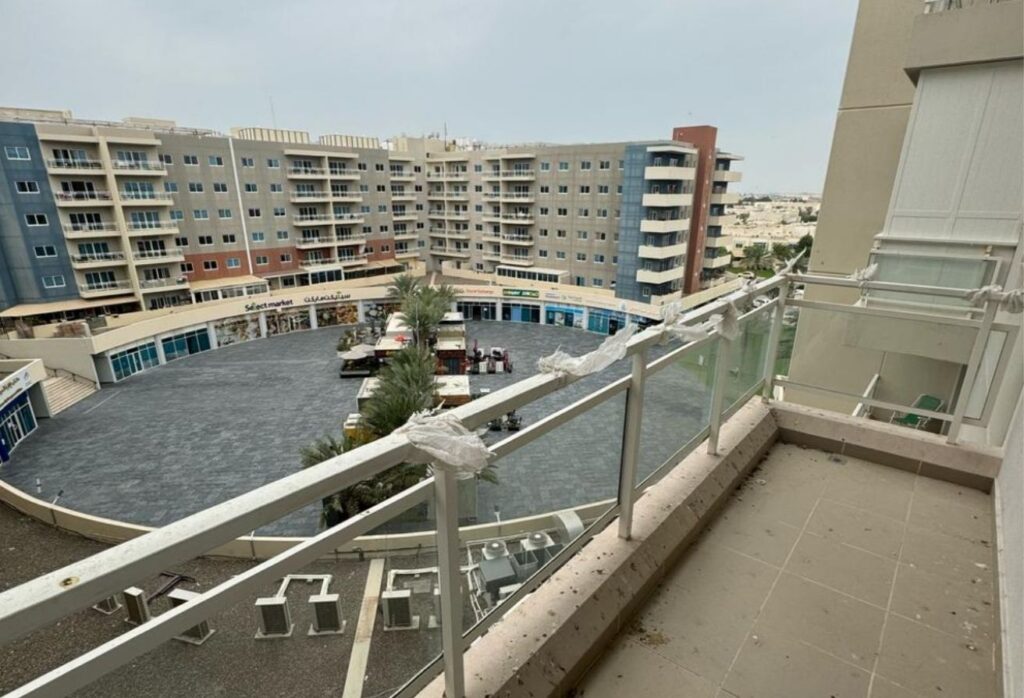 Al Reef Downtown studio apartment retail view Abu Dhabi