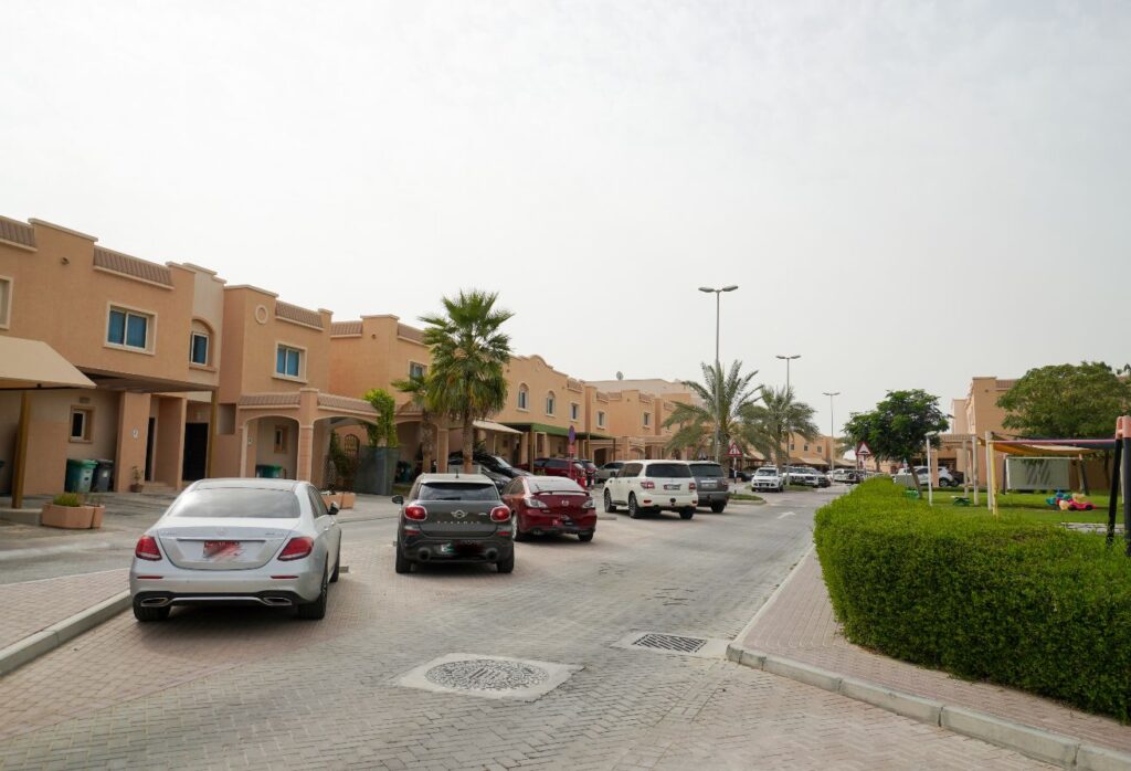 Al Reef Villas 2 bedroom villa garden Mediterranean style Abu Dhabi