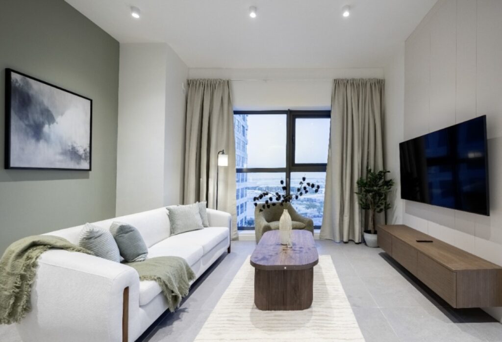 Pixel Al Reem Island furnished apartment 1 bedroom sea view