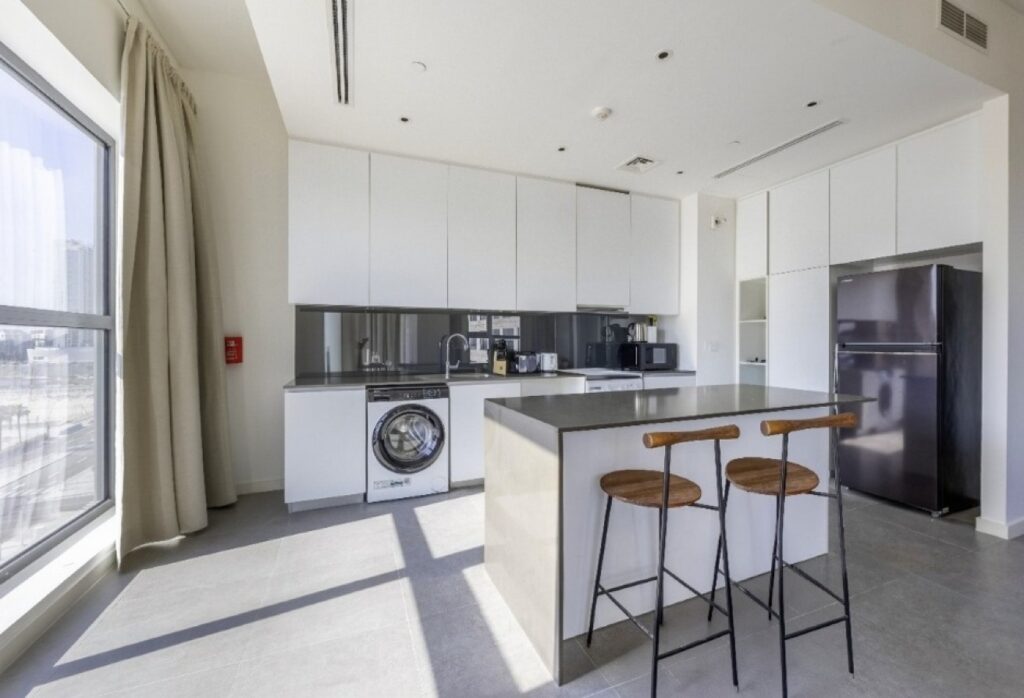 Pixel Al Reem Island furnished apartment 1 bedroom sea view